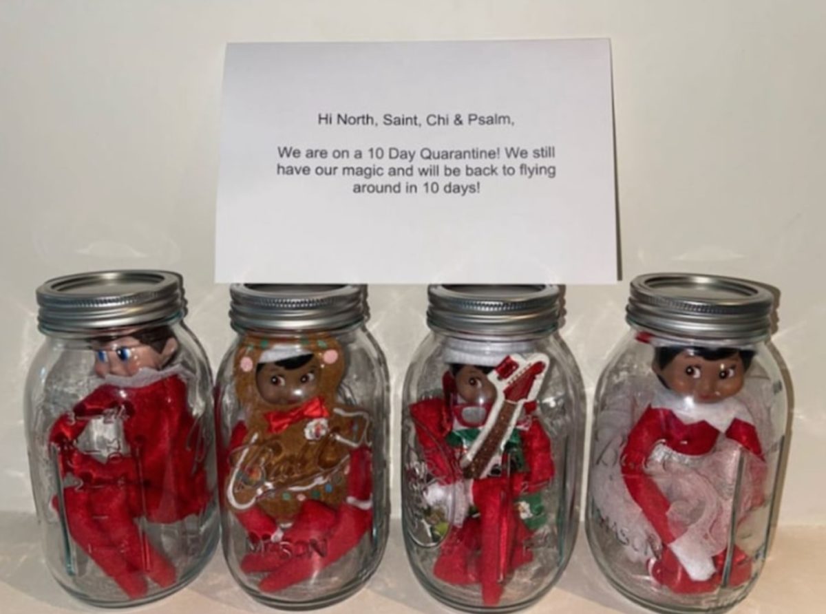 Kim Kardashian's 'Elves On The Shelf' Contract COVID-19