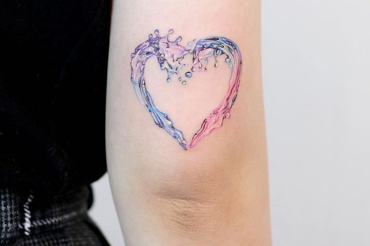 25 Heart Tattoos That Celebrate All Things Love for Valentine's Day