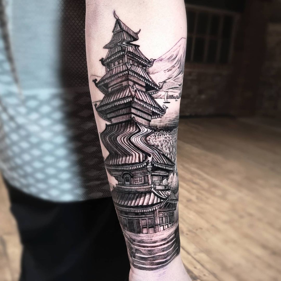 25 Glitch Tattoos That Showcase This Emerging, Trippy Trend