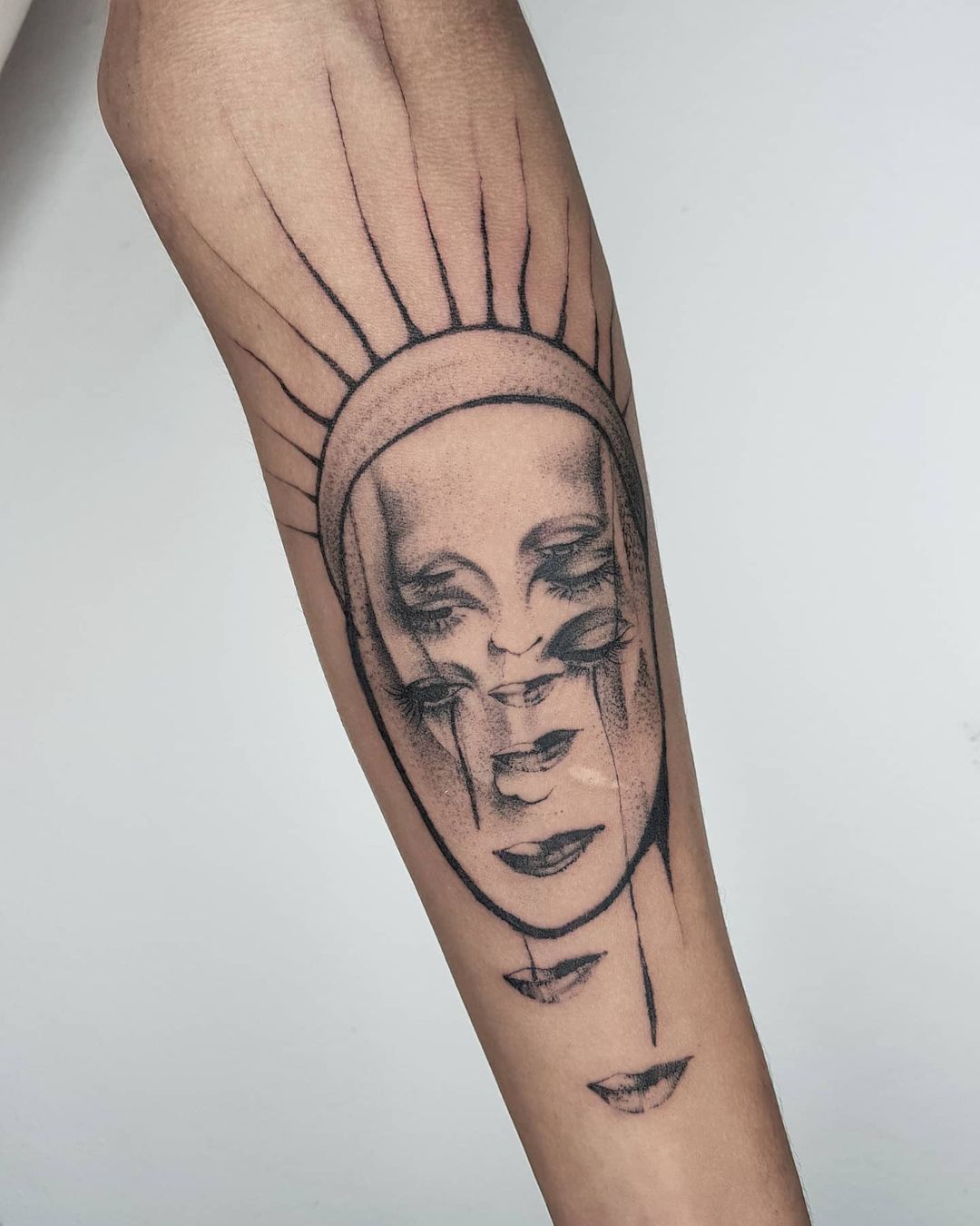 25 Glitch Tattoos That Showcase This Emerging, Trippy Trend