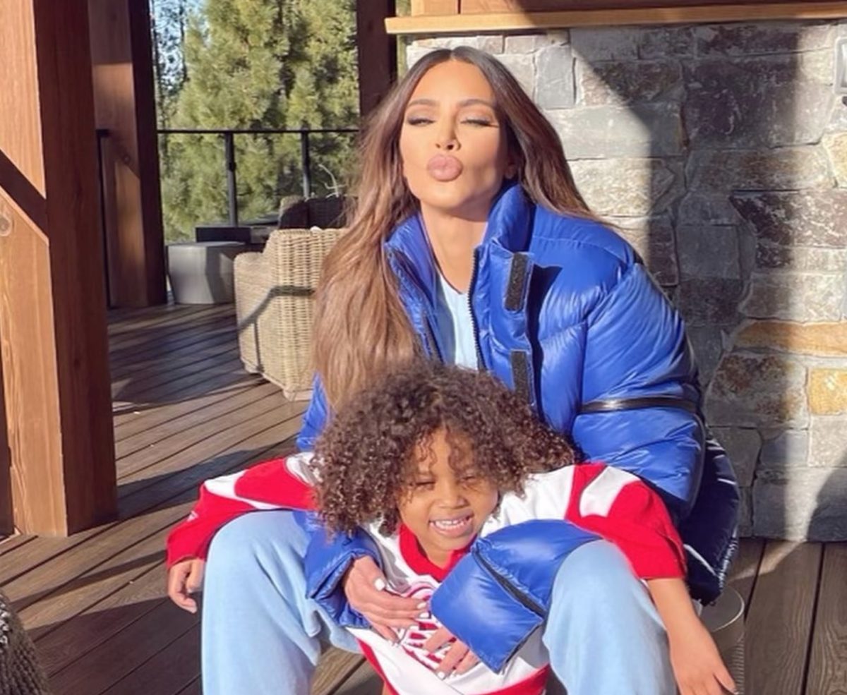 Yup, Even Kim Kardashian's Son Cuts His Own Hair