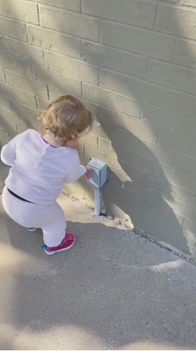 Meet the Baby 'Born in 2020' Who Thinks Everything Is Hand Sanitizer in Viral Video | The pandemic-related content we all need and deserve! Check out this viral video of a cute baby who thinks every object dispenses hand sanitizer.