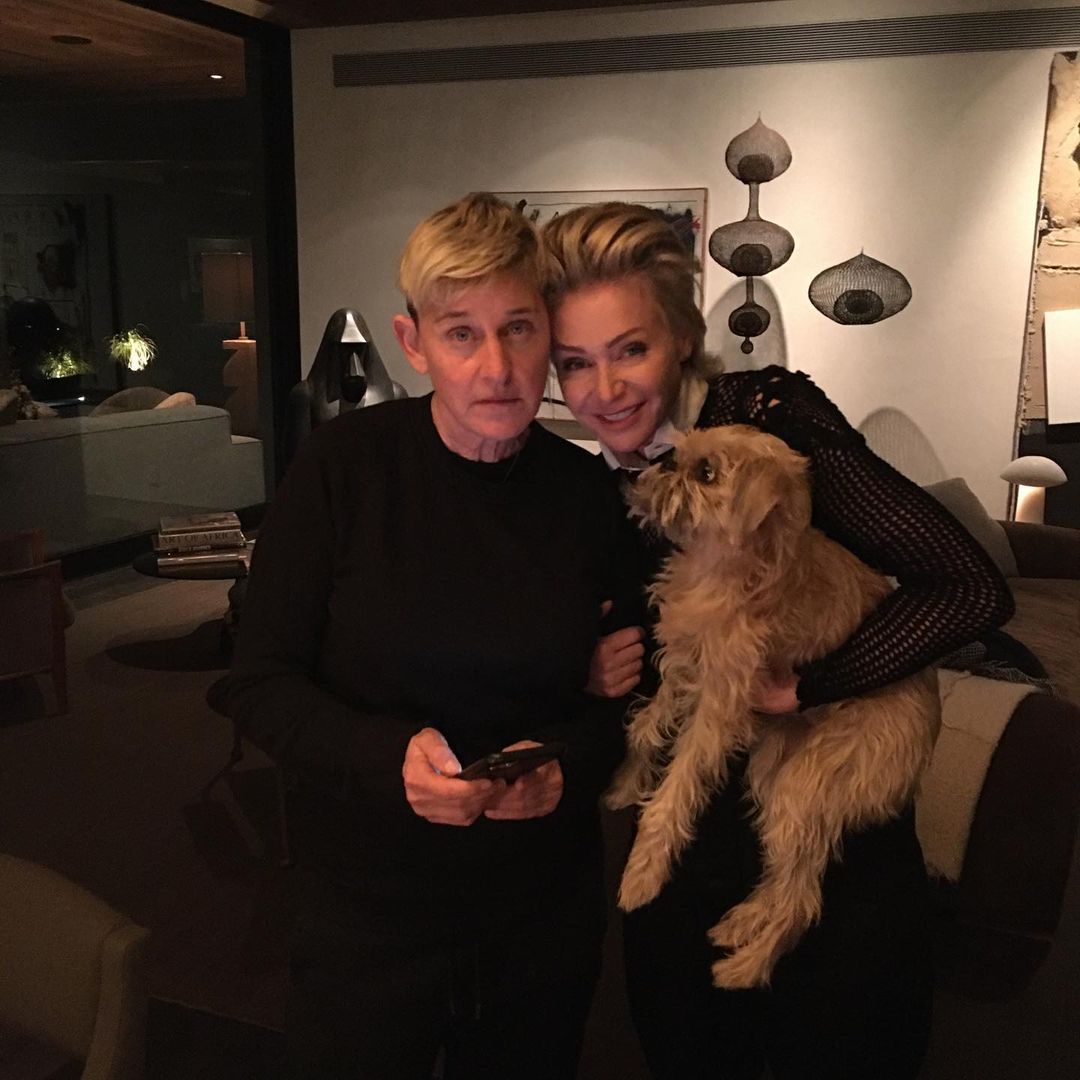 Ellen DeGeneres Says Wife Kept Her Anchored Amid Scandal