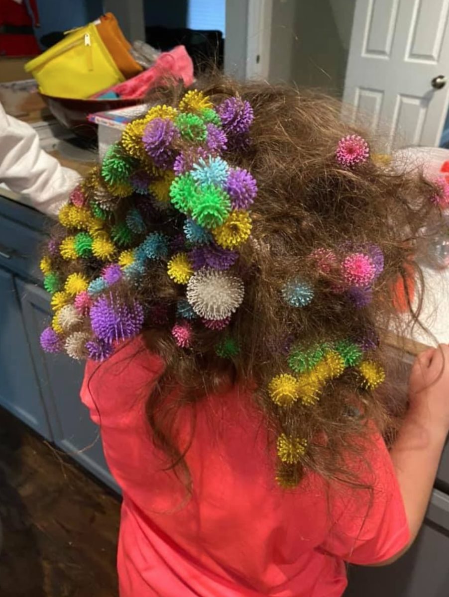 6-Year-Old Daughter Gets 150 Velcro-Like Toys Stuck In Hair