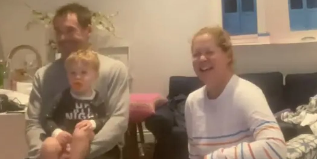 Amy Schumer's Son's Reacts To Watching Her On TV