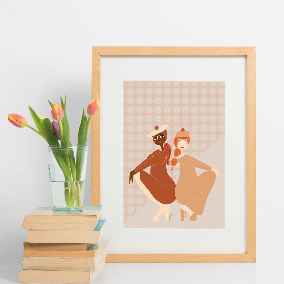 13 Pieces of Wall Art From Etsy You're Sure to Love | Sometimes you just need a good piece of artwork to break up all of the family photos.