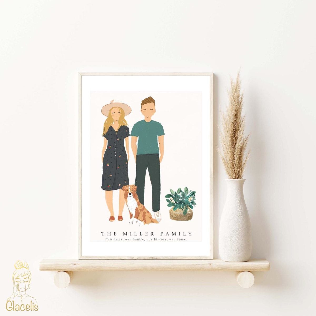 13 Pieces of Wall Art From Etsy You're Sure to Love | Sometimes you just need a good piece of artwork to break up all of the family photos.