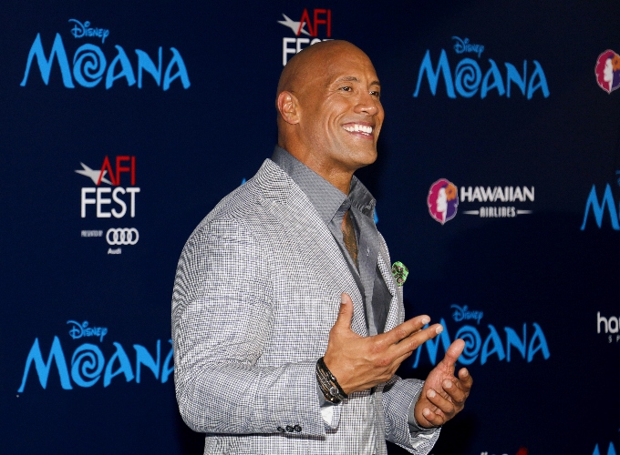 Dwayne Johnson Shares Photo Of Tiana Peeing On His Sneakers