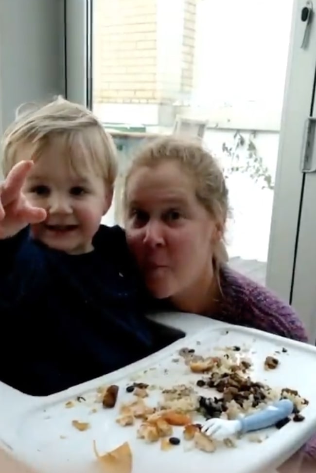 Amy Schumer Posts Hilariously Relatable Parenting Clip