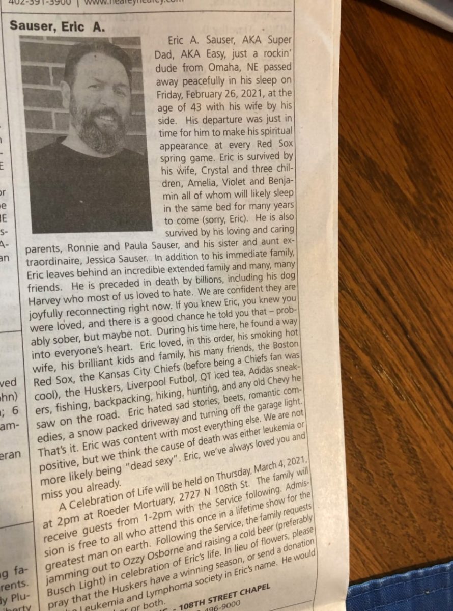 Wife Writes Clever Obituary For Late Husband, Goes Viral