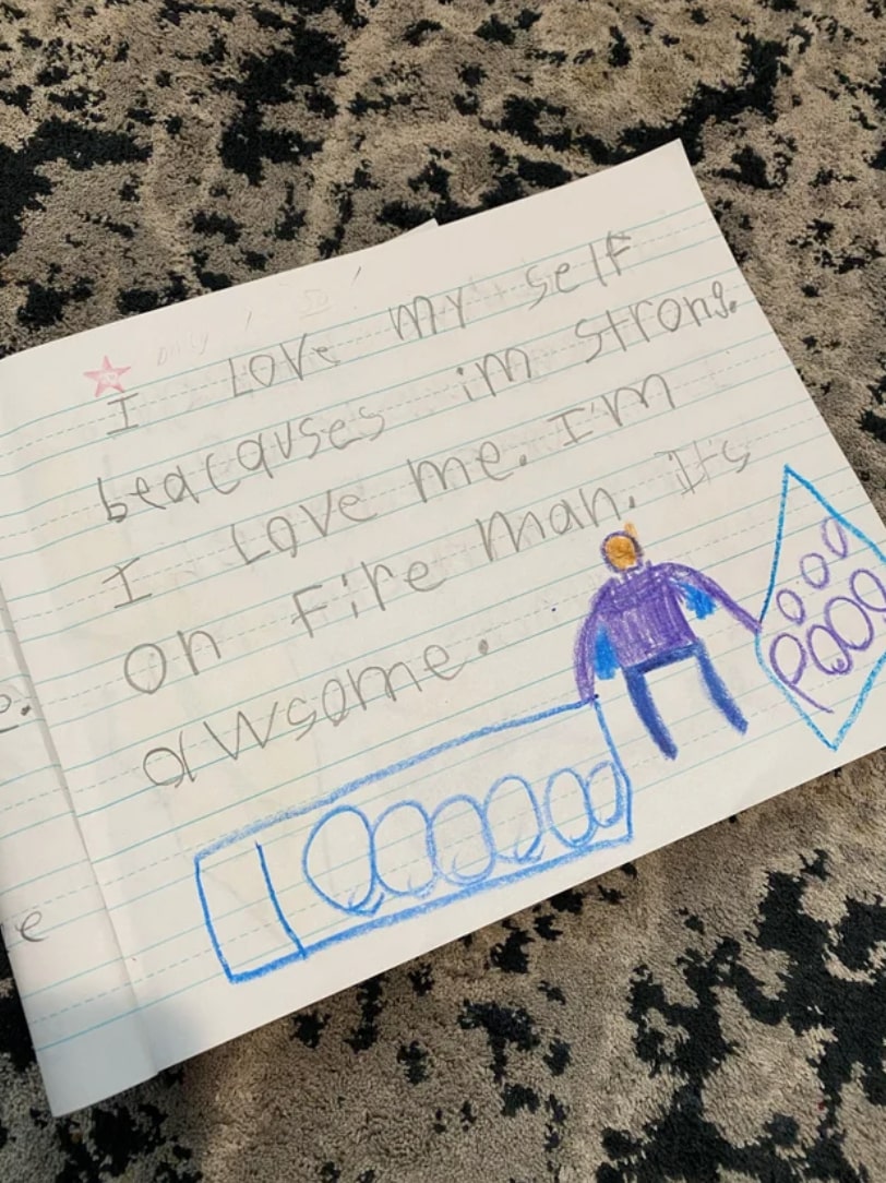 7-Year-Old's Sweet Note To Himself Goes Viral