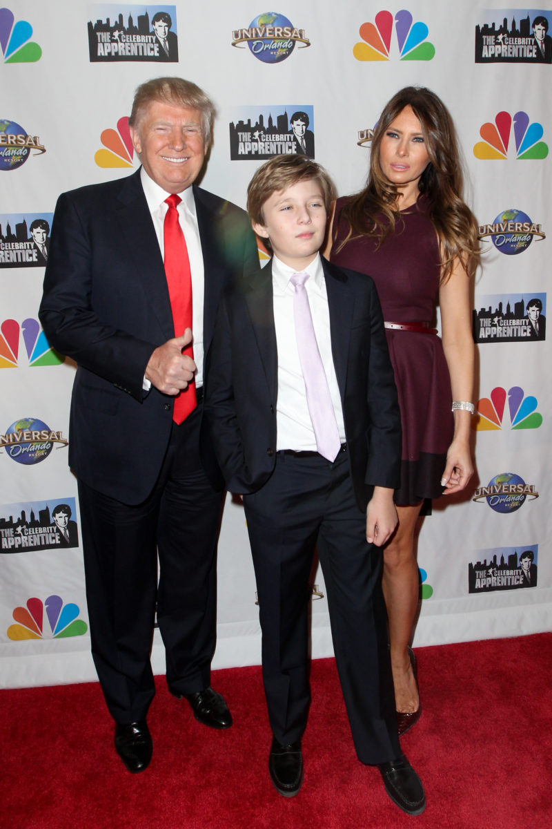 Melania Trump Wishes Son Barron a Happy Birthday and People Can't Understand Why She Chose This Photo