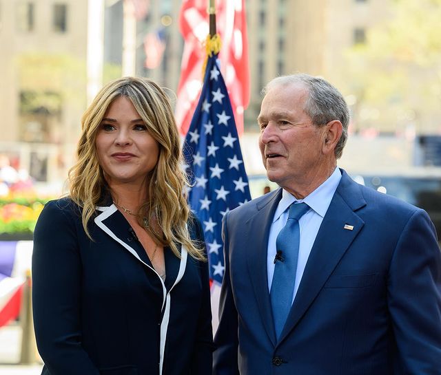 George W Bush Proud Of Jenna Bush Hager Being 'A Star' On TV