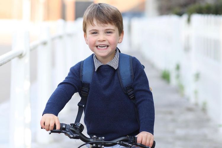 You Have to See Prince Louis' Cute First Day of Preschool Photo Shared for His Third Birthday