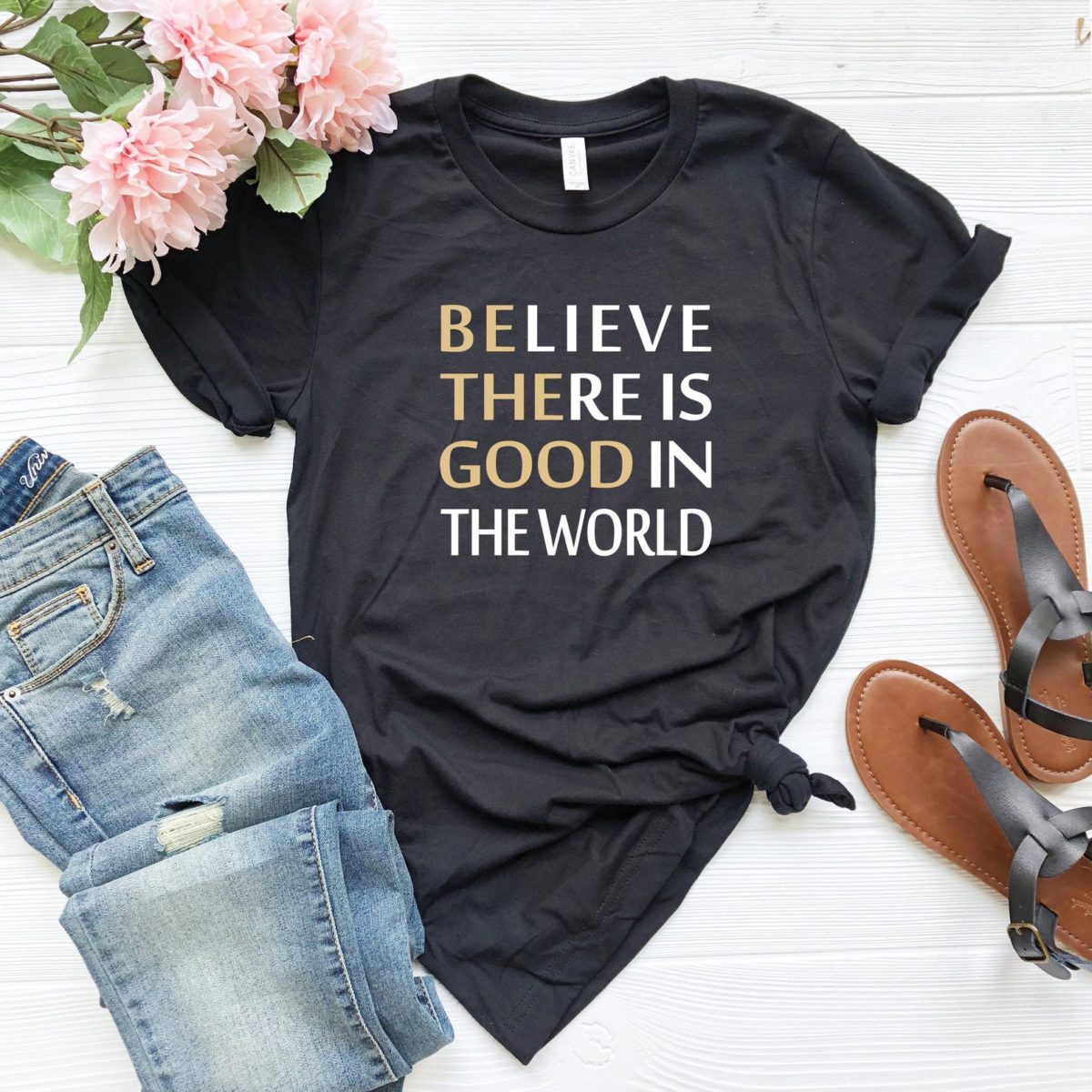 26 Awesome Etsy T-Shirts That Send a Positive Message and Make Great Gifts | "Choose joy!"