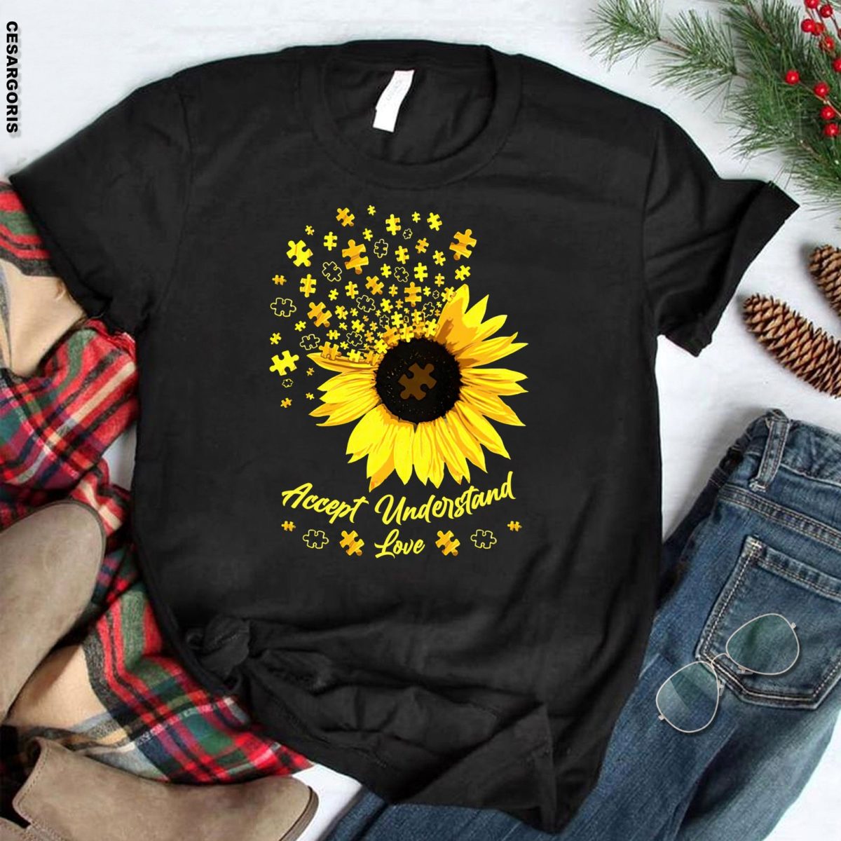 26 Awesome Etsy T-Shirts That Send a Positive Message and Make Great Gifts | "Choose joy!"