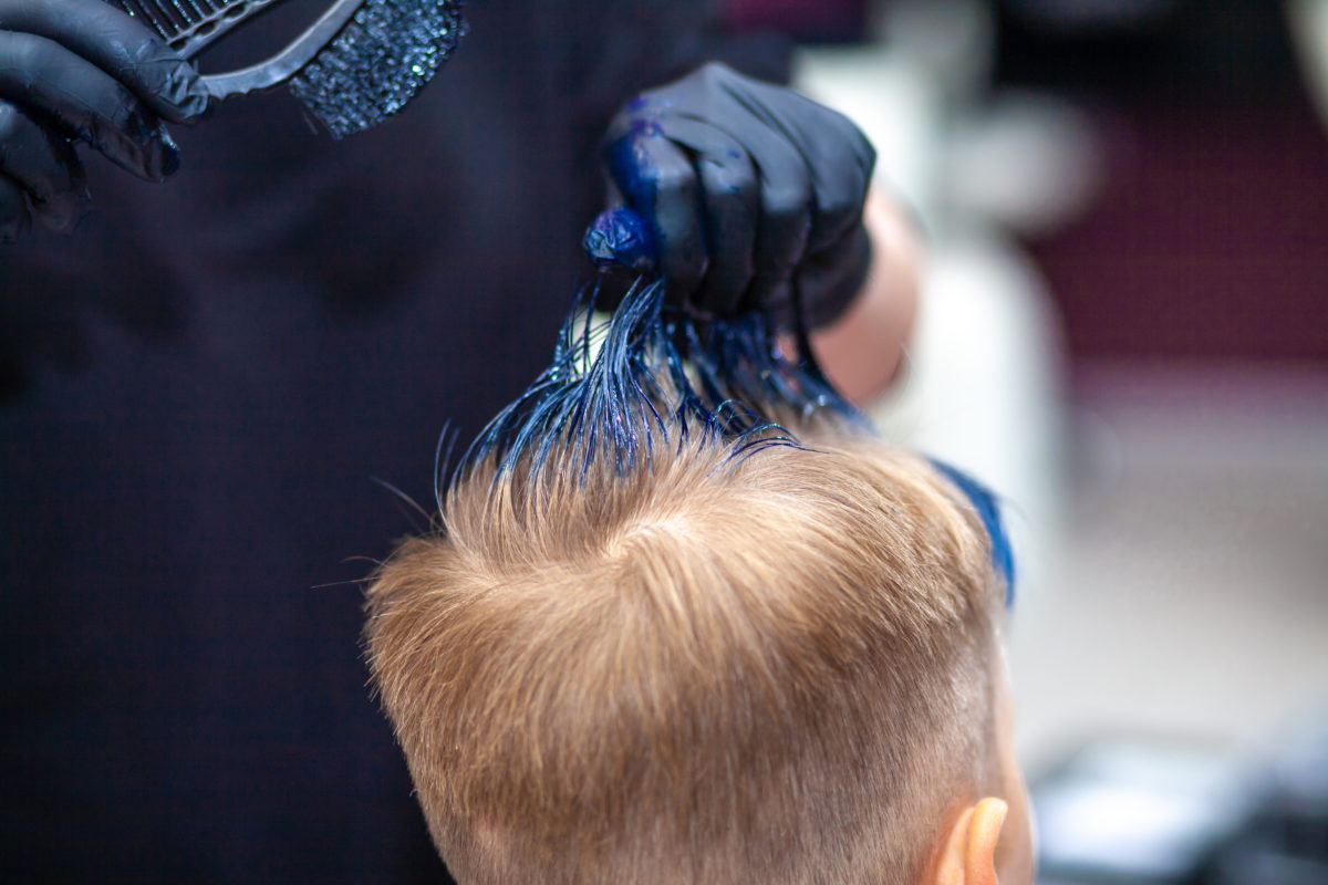 hair Mom Wants to Know If She's Crazy Because Her Boyfriend Thinks It's Weird Her Son Wants to Dye His Hair