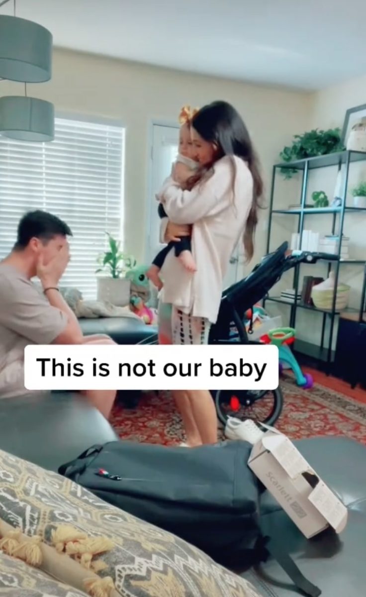 TikTok Mom Pranks Husband By Swapping Their Baby With Another Just For Laughs