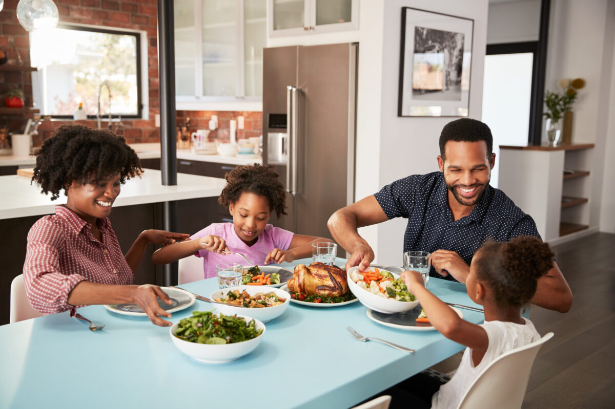 Am I In The Wrong For Refusing To Allow My Husband To Eat Dinner With Our Girls And I?