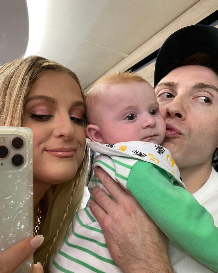 Meghan Trainor Posts Adorable Photo Of Baby Riley, Daryl's 'Mini-Me'