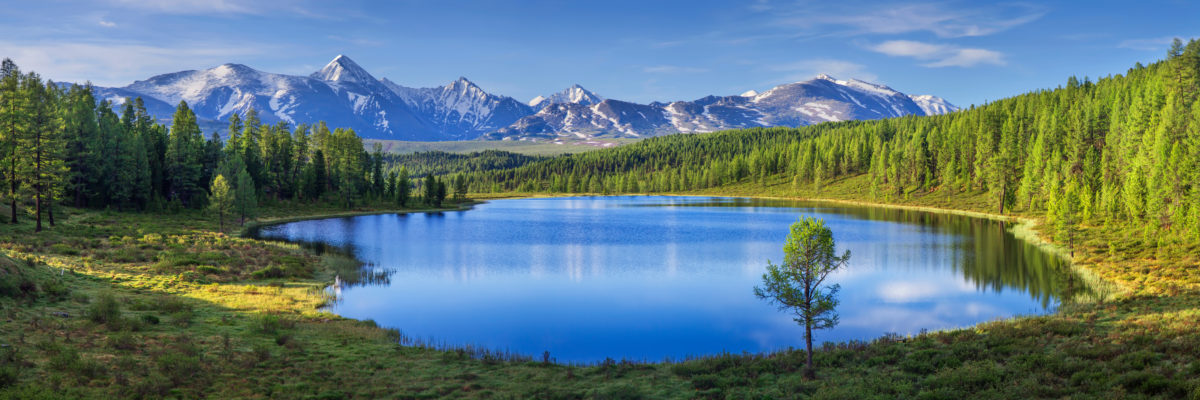 lake nature depression