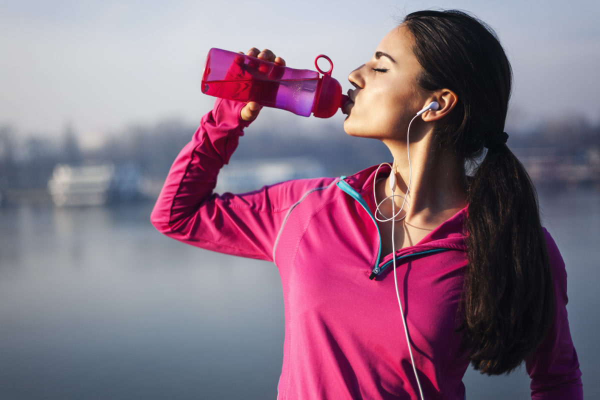 sport water dehydration