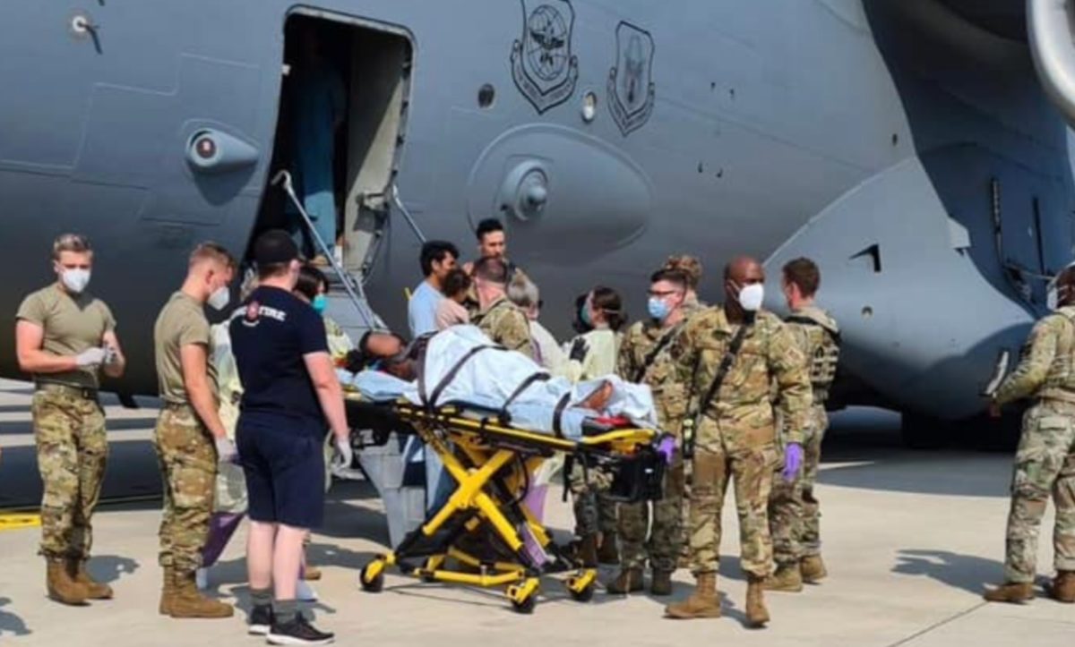 Afghan Woman Gives Birth To Baby Girl While On US Evacuation Aircraft