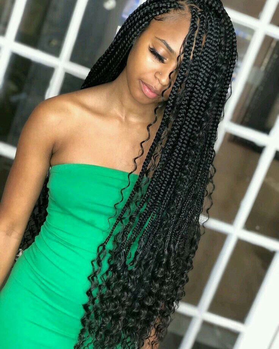 40 Box Braids Hairstyles 