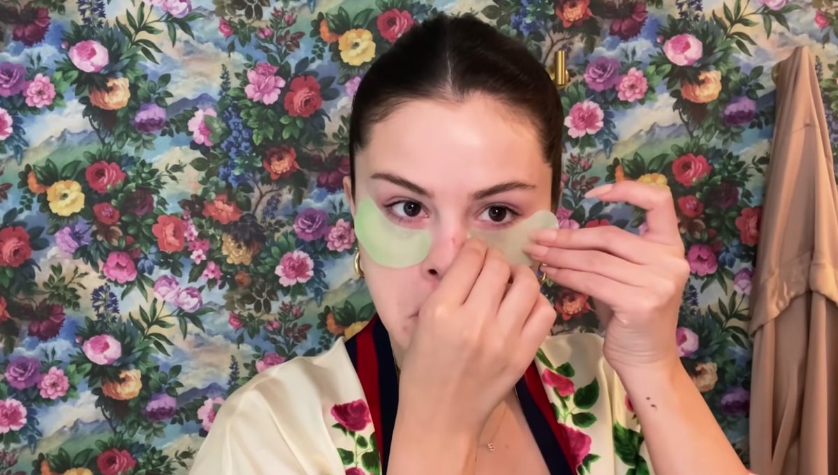 Selena Gomez Reveals Very Affordable Eye Mask She Uses to Prepare Her Face for Makeup