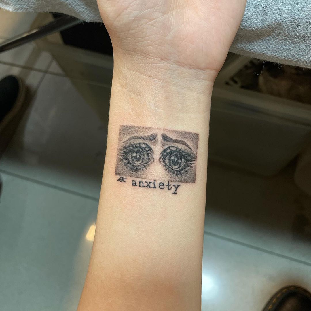 30 Meaningful Anxiety Tattoos