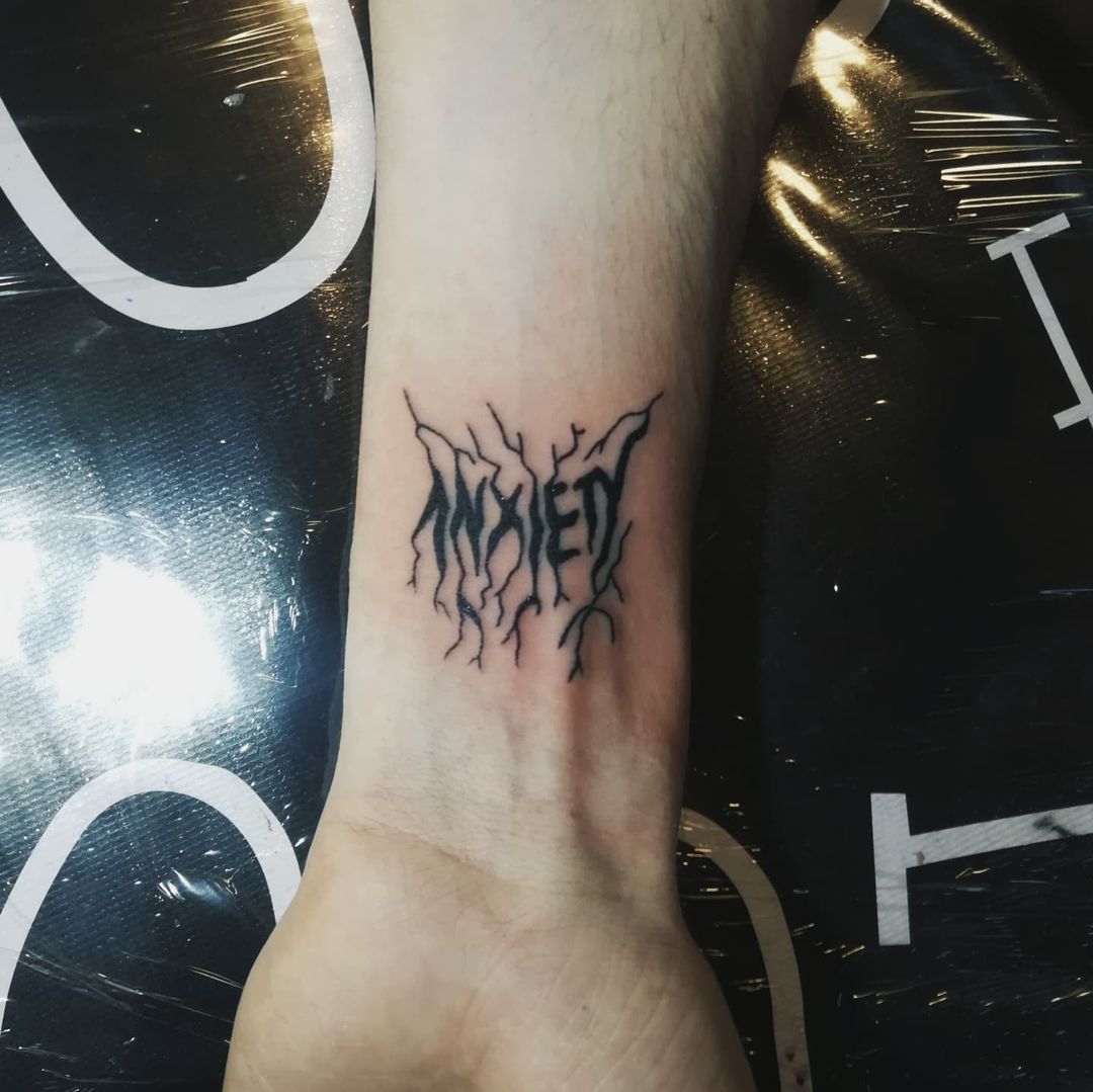 30 Meaningful Anxiety Tattoos