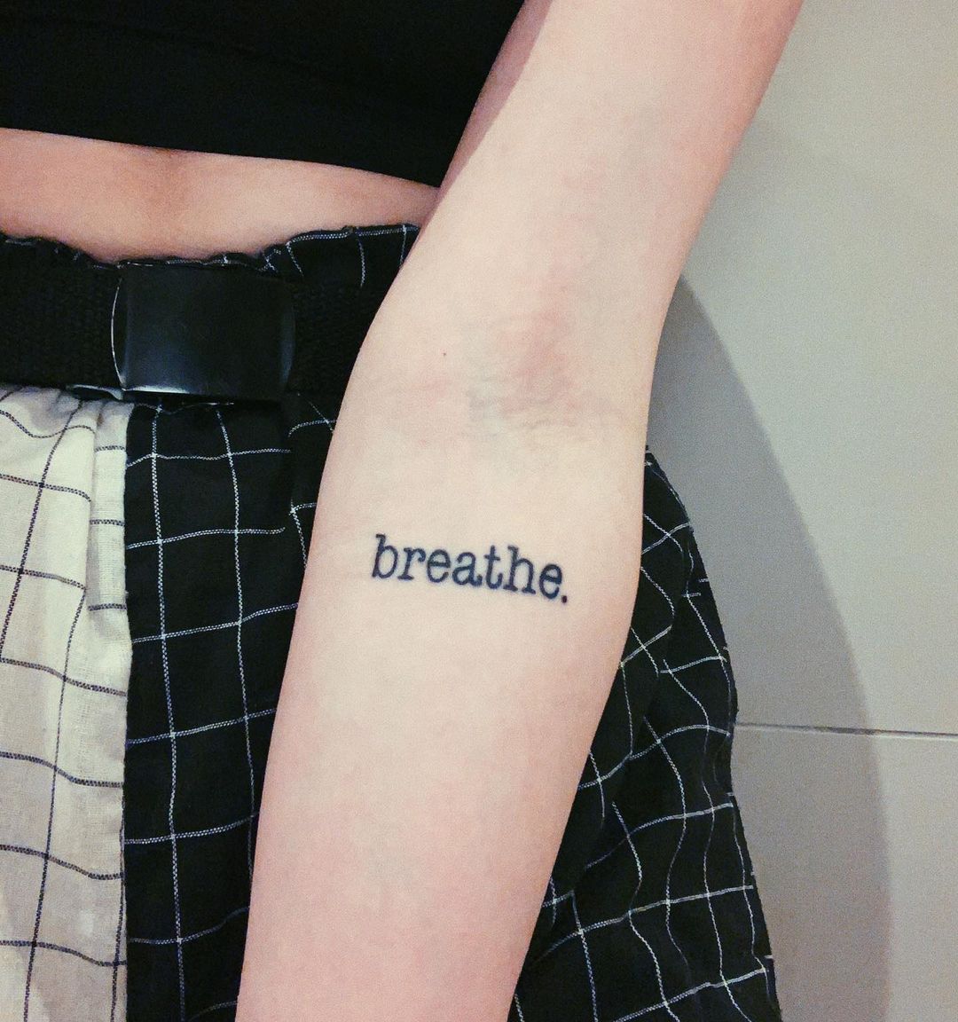 30 Meaningful Anxiety Tattoos