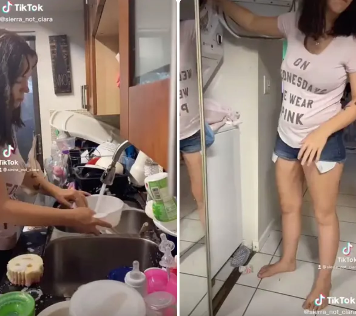 Stay-At-Home Mom's Boyfriend Asks What She Does All Day, She Decides To Film An Entire Day On TikTok