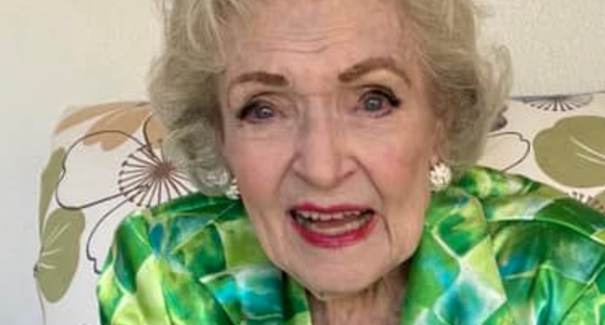 Betty White's Agent Shares One of the Last Photos Taken of the Actress on Her 100th Birthday