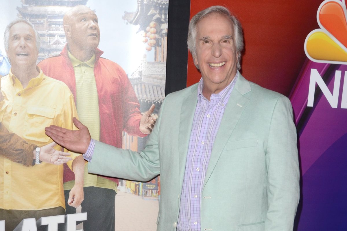 Henry Winkler Posts Hilariously Cute TikTok Of Him Dancing With Grandkids