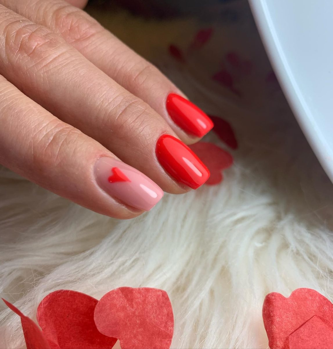 Lovely Red Valentines Day Nails You Should Try