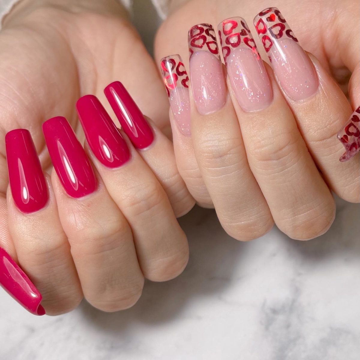 Lovely Red Valentines Day Nails You Should Try