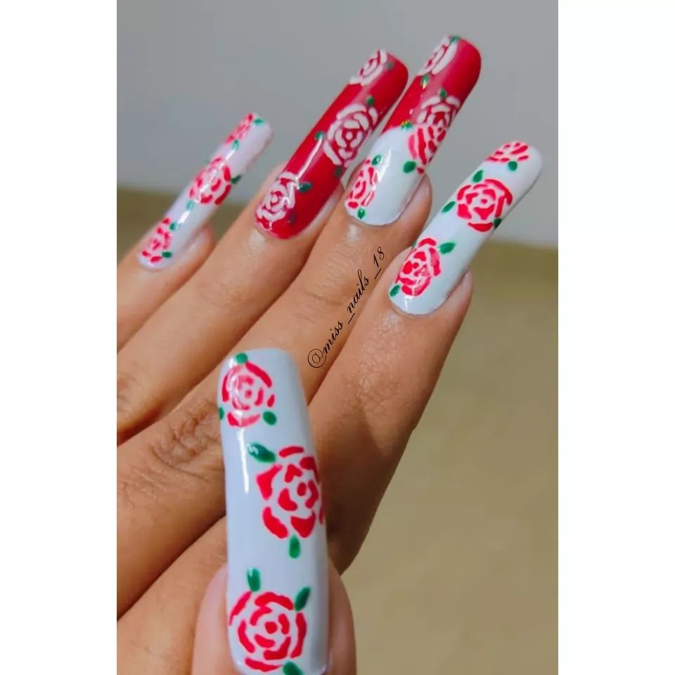 Lovely Red Valentines Day Nails You Should Try