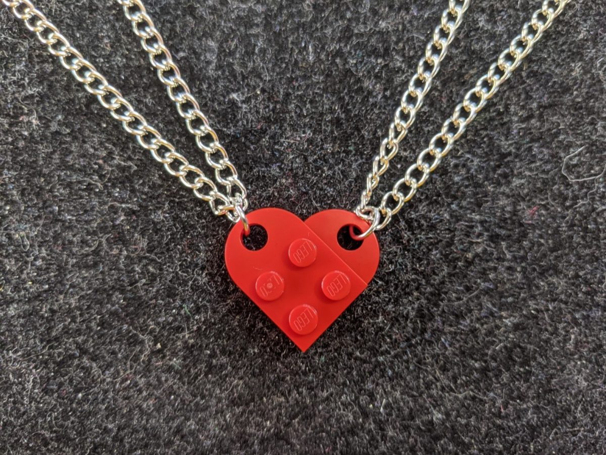 Lego Heart Necklace