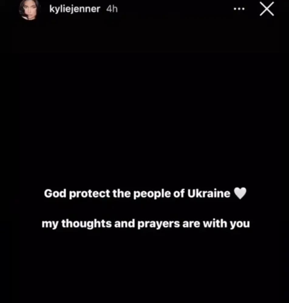 Kylie Jenner Faces Heat After Promoting New Lip Gloss Almost Immediately After Posting About Ukraine