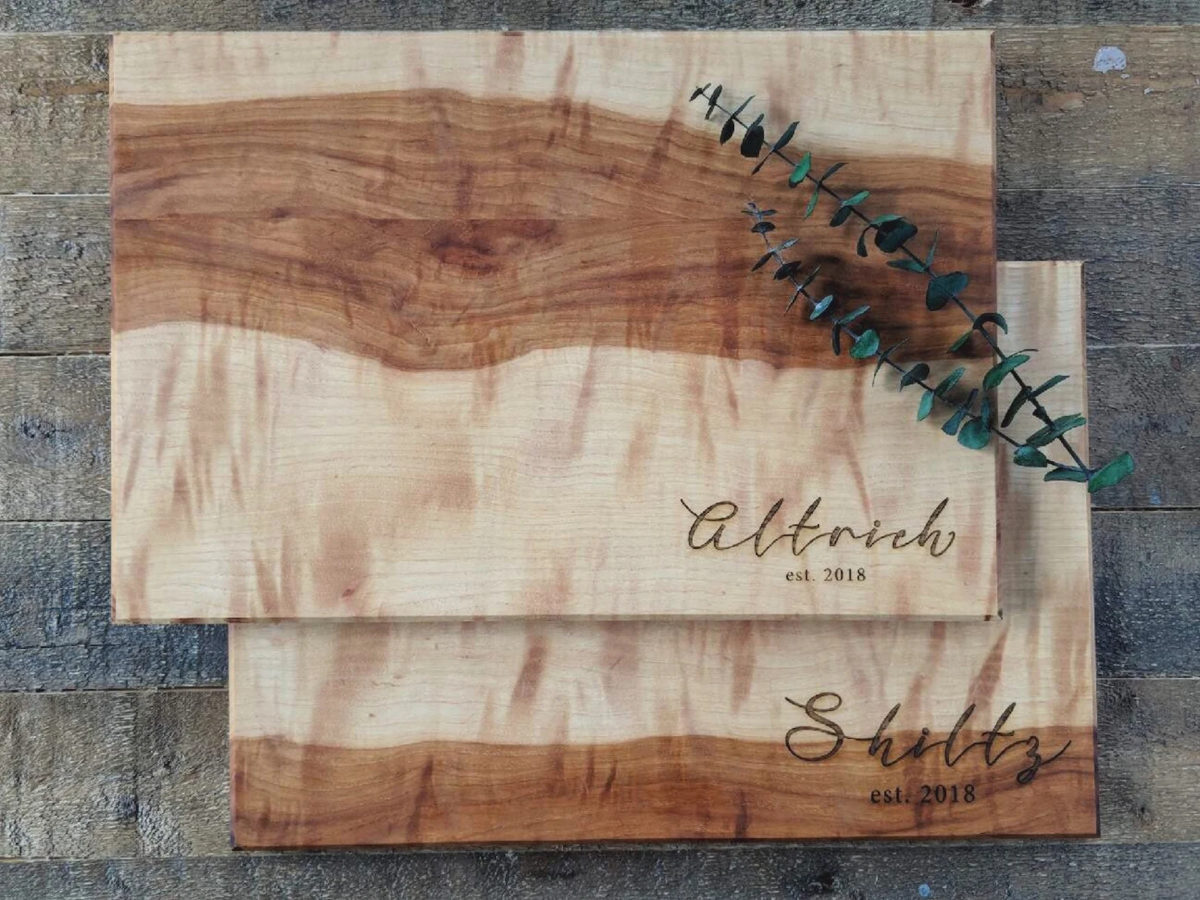 Personalized Cutting Boards That Are a Cut Above the Rest