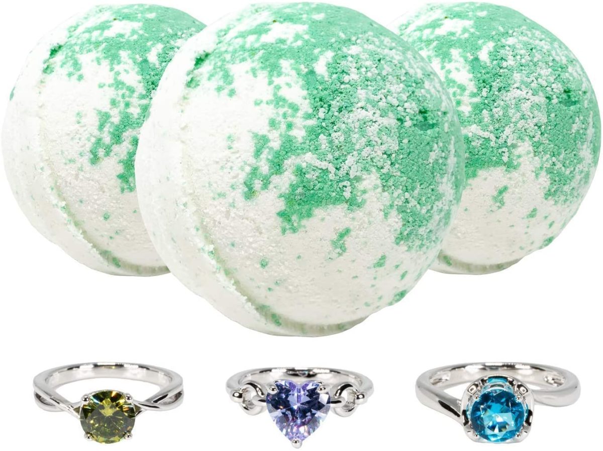 Bath Bombs with Rings