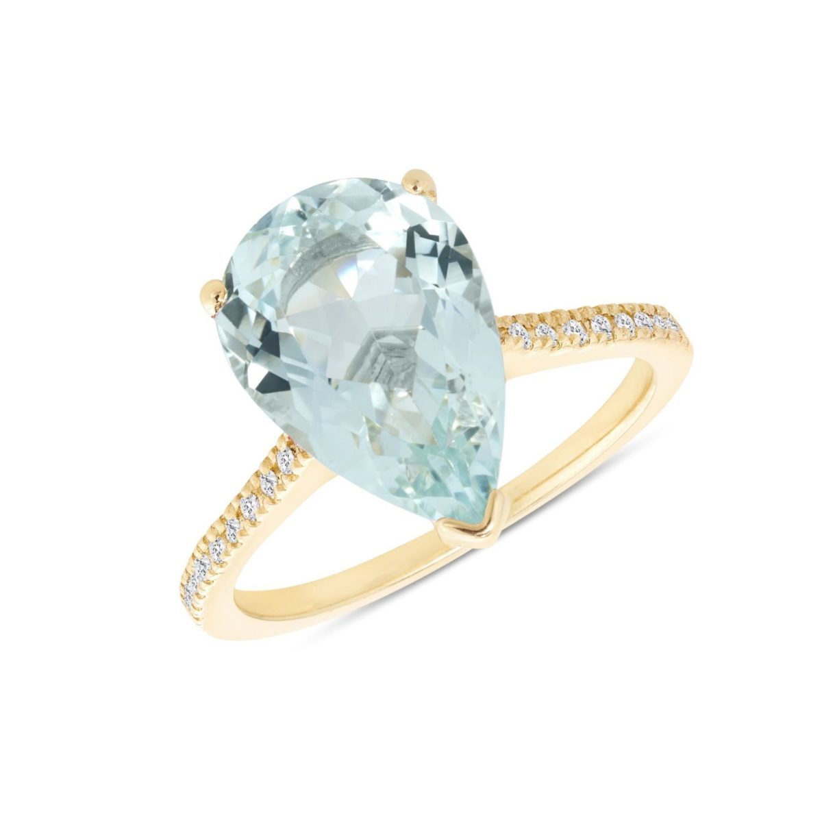 10 Stunning Aquamarine Rings