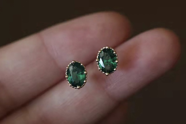 Emerald Earrings