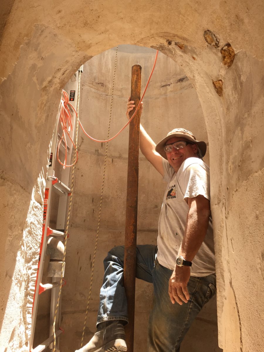 A Man Bought A New House, And His Gut Told Him To Dig In The Backyard | In a yard in Arizona, a man stood triumphantly next to several feet of rubble. Tipped off by the house's previous owners, he knew he had discovered something remarkable beneath the earth in the yard.