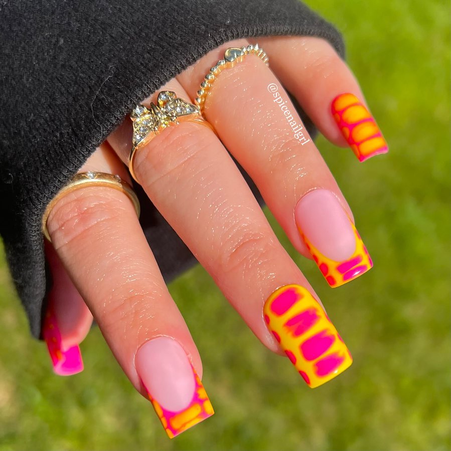 Bright Summer Nails