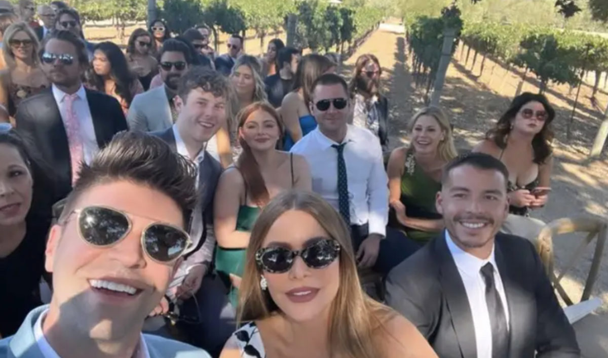 The 'Modern Family' Cast Has Sweet Reunion At Sarah Hyland And Wells Adams’s Wedding