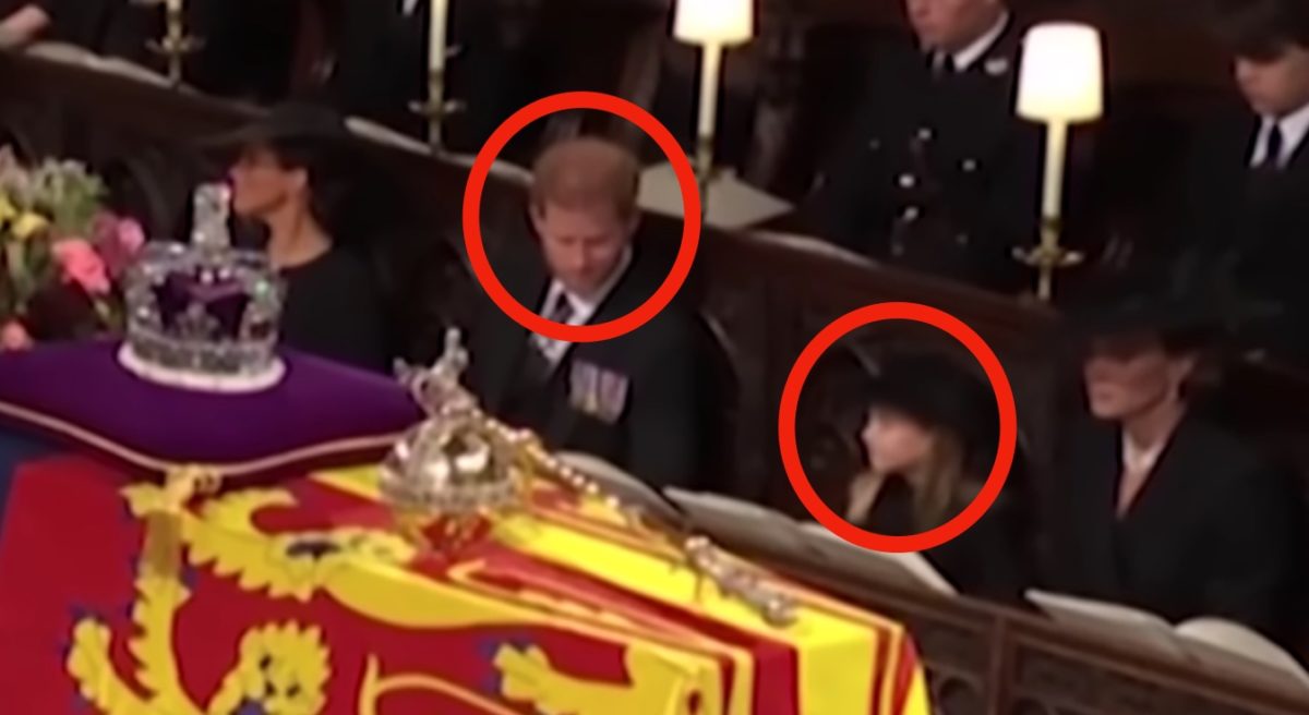 People Are in Awe Over This Sweet Moment Shared Between Princess Charlotte and Her Uncle Harry at the Queen's Funeral | Eagle-eyed viewers who observed Queen Elizabeth’s funeral on September 19 noticed a sweet moment between Prince Harry and his only niece, Princess Charlotte.