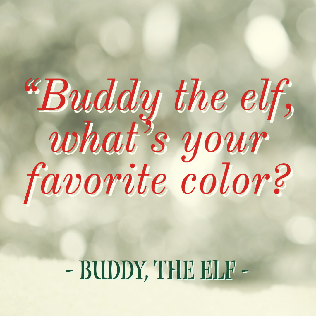 Fun 'Elf' Movie Quotes