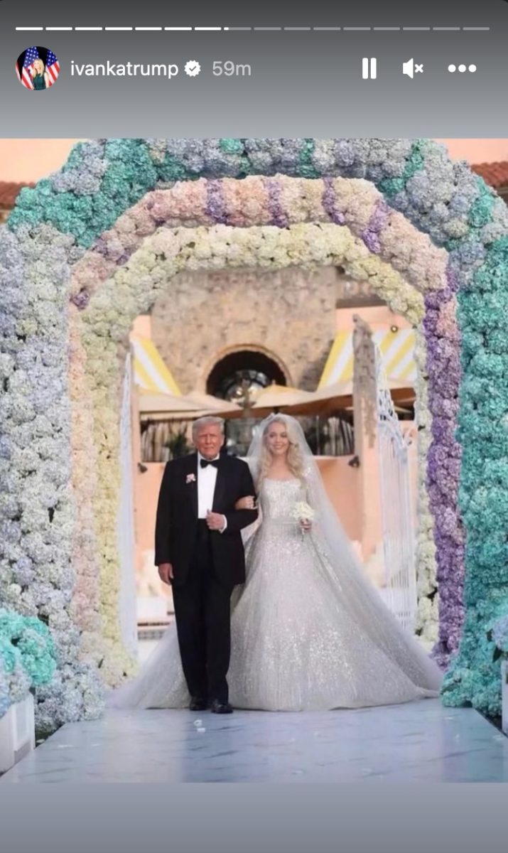 Tiffany Trump Weds Michael Boulos at Mar-a-Lago and People Can't Stop Talking About the Photos | Congratulations are in order for the Trump family. On November 12, one of Donald Trump’s middle children, his only child with ex-wife Marla Maples, Tiffany Trump got married over the weekend.